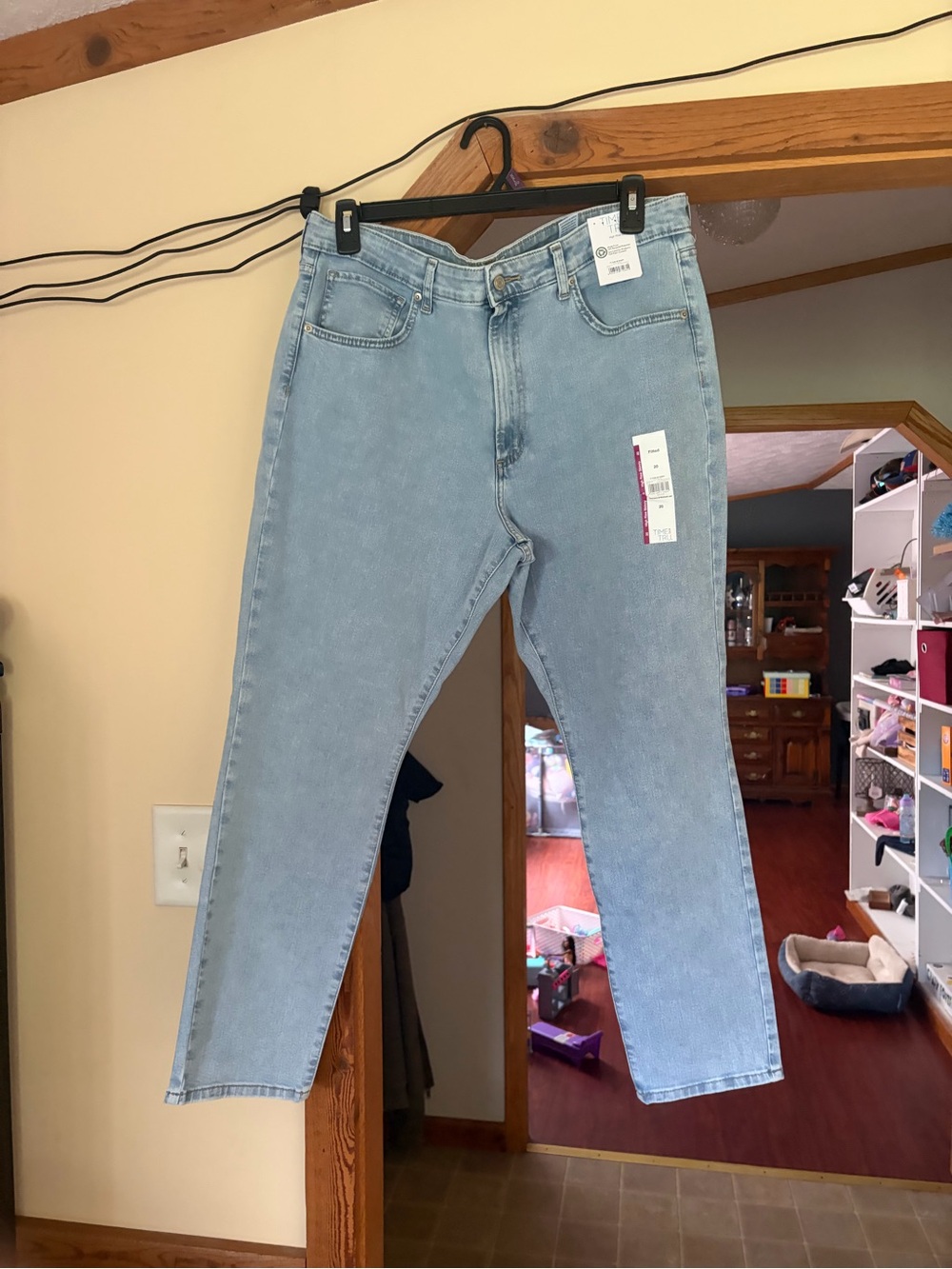 Time and Tru Light Wash Skinny Jeans